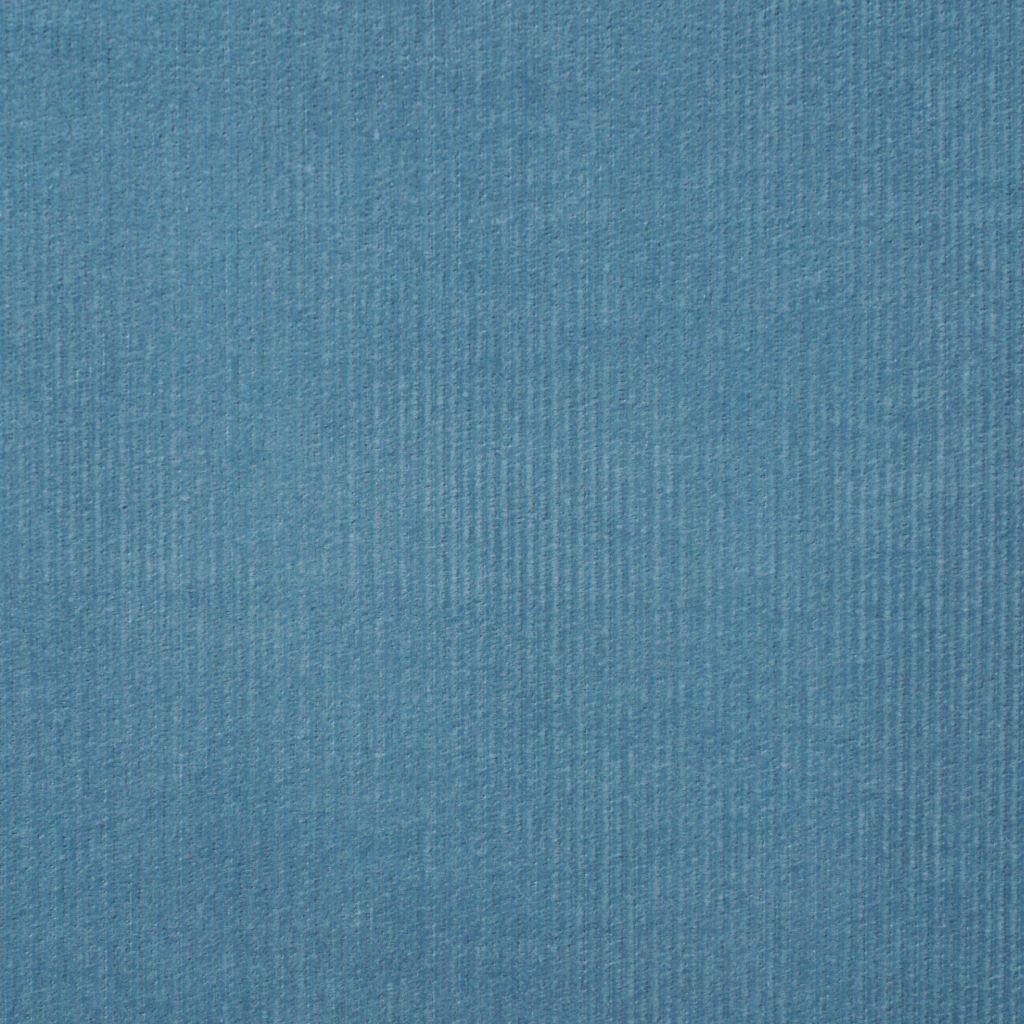 Feincord Baumwolle wasserblau